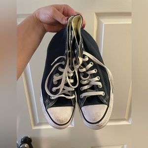 Navy Blue Converse!